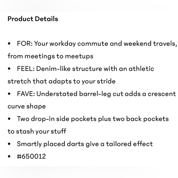 Athleta Skyline High Rise Barrel Leg Pant - Picture 13 of 15